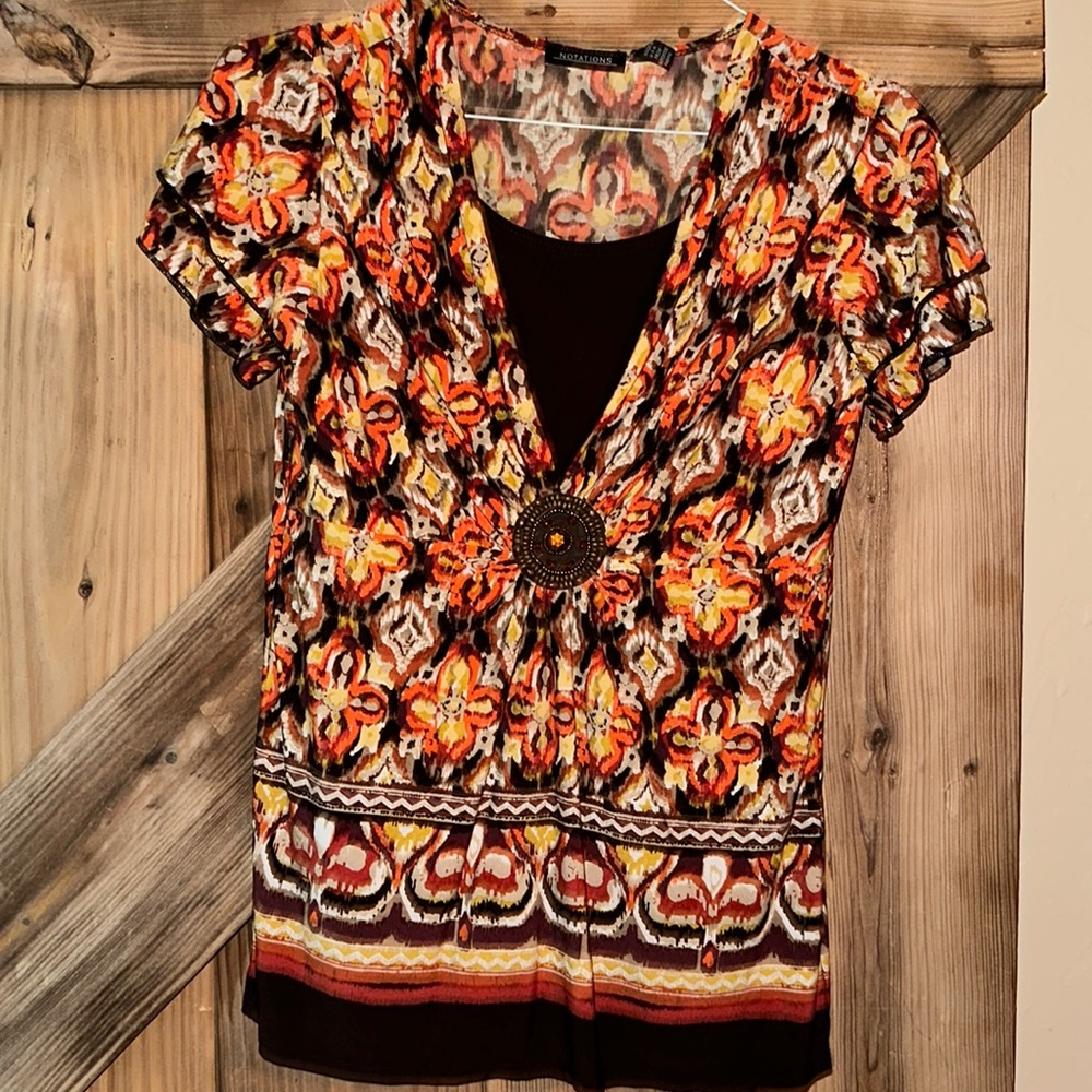 Ladies blouse, polyester